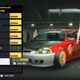 Race betting screen in NFS Unbound
